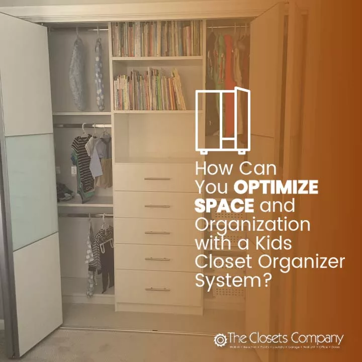 organized kids closet